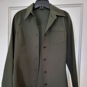 Prada Olive Color Blazer Size 28